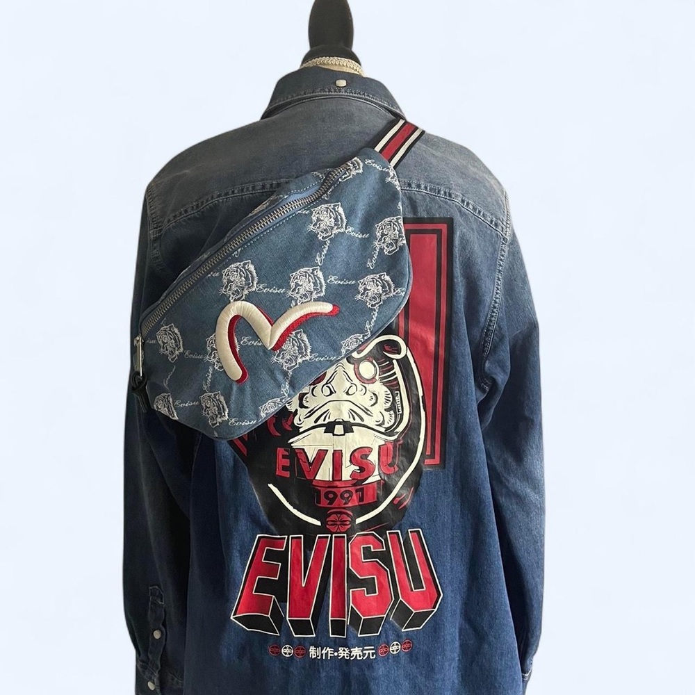 Evisu Denim belt bag